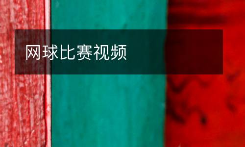 网球比赛视频